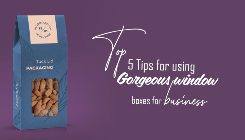 Top 5 tips for using gorgeous window boxes for business